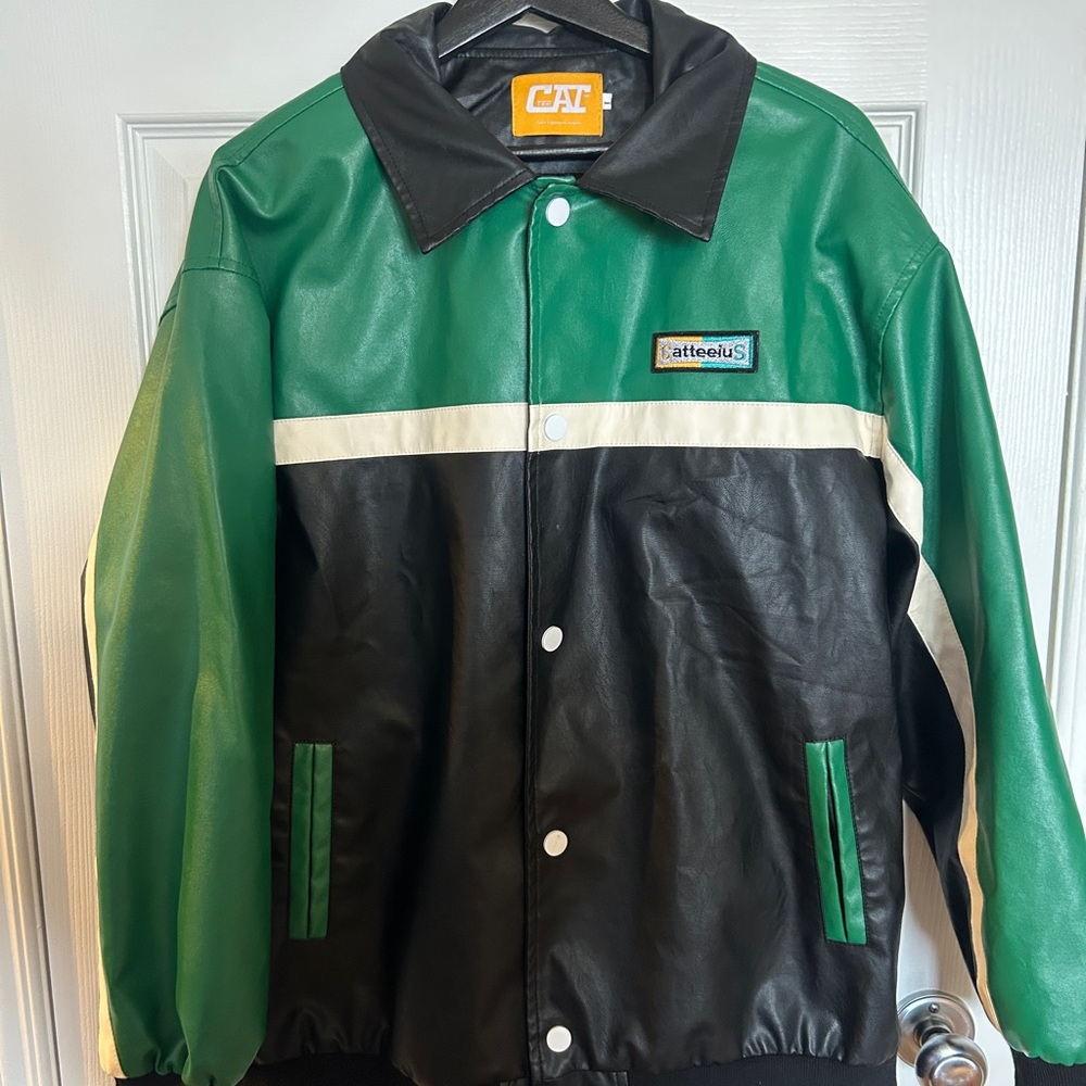Caterpillar Green and Black Men's Jacket